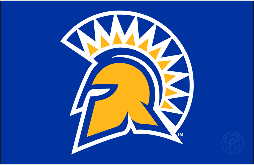 San Jose State Spartans 2018-Pres Primary Dark Logo diy DTF decal sticker